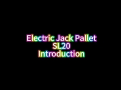 Camion à palettes électriques à grande capacité de levage et à charge lourde Poids nominal de traction 2 tonnes