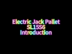 1500 kg 3000 kg électrique Power Pallet Jack camion piéton Hauteur de levage 200 mm