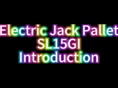 1500 kg Camion à palettes électriques Traction nominale Hauteur de levage 200 mm