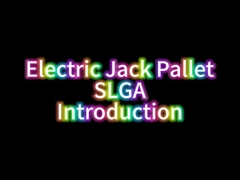 2 t de chargeur de palettes électrique en position debout sur SL20GA Traction nominale 1,5 kW