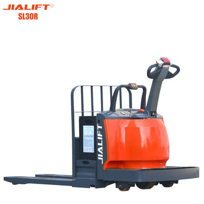 qualité  3 Ton Stand-On Electric Pallet Truck Rated Traction Lift Height 233mm usine